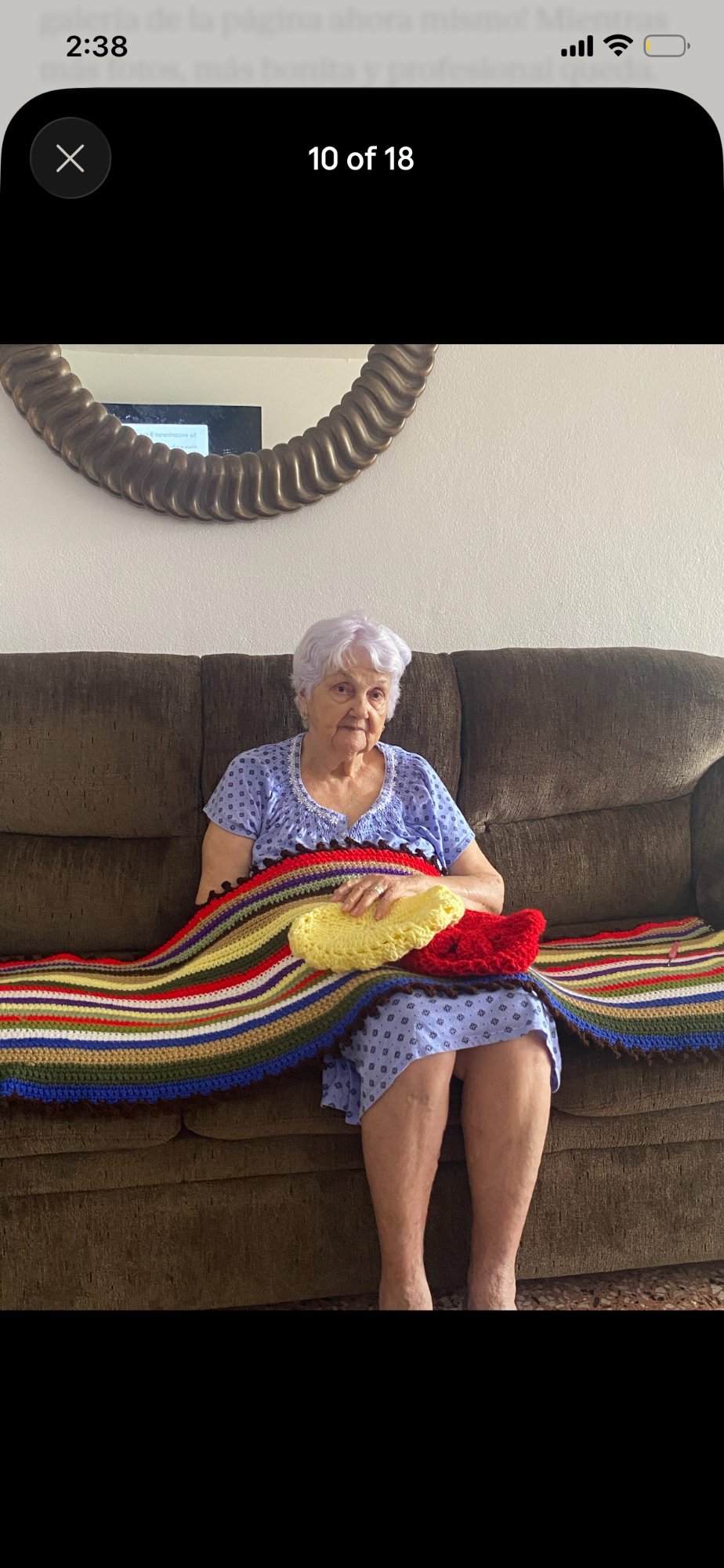 Residente realizando actividades